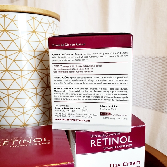 3 Pc Skincare Cosmetics Day Cream With SPF 20 Daily Moisturizing Cream - Picture 3 of 7